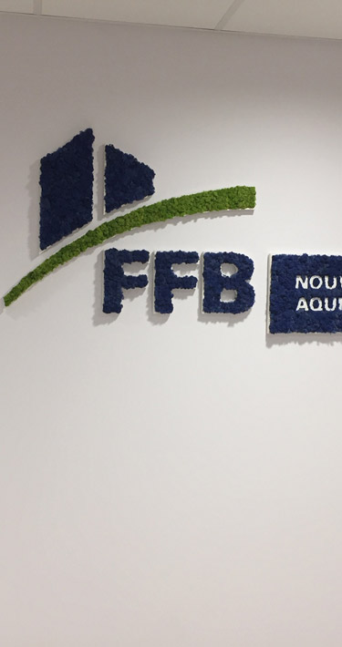 Logo végétal FFB Nouvelle Aquitaine